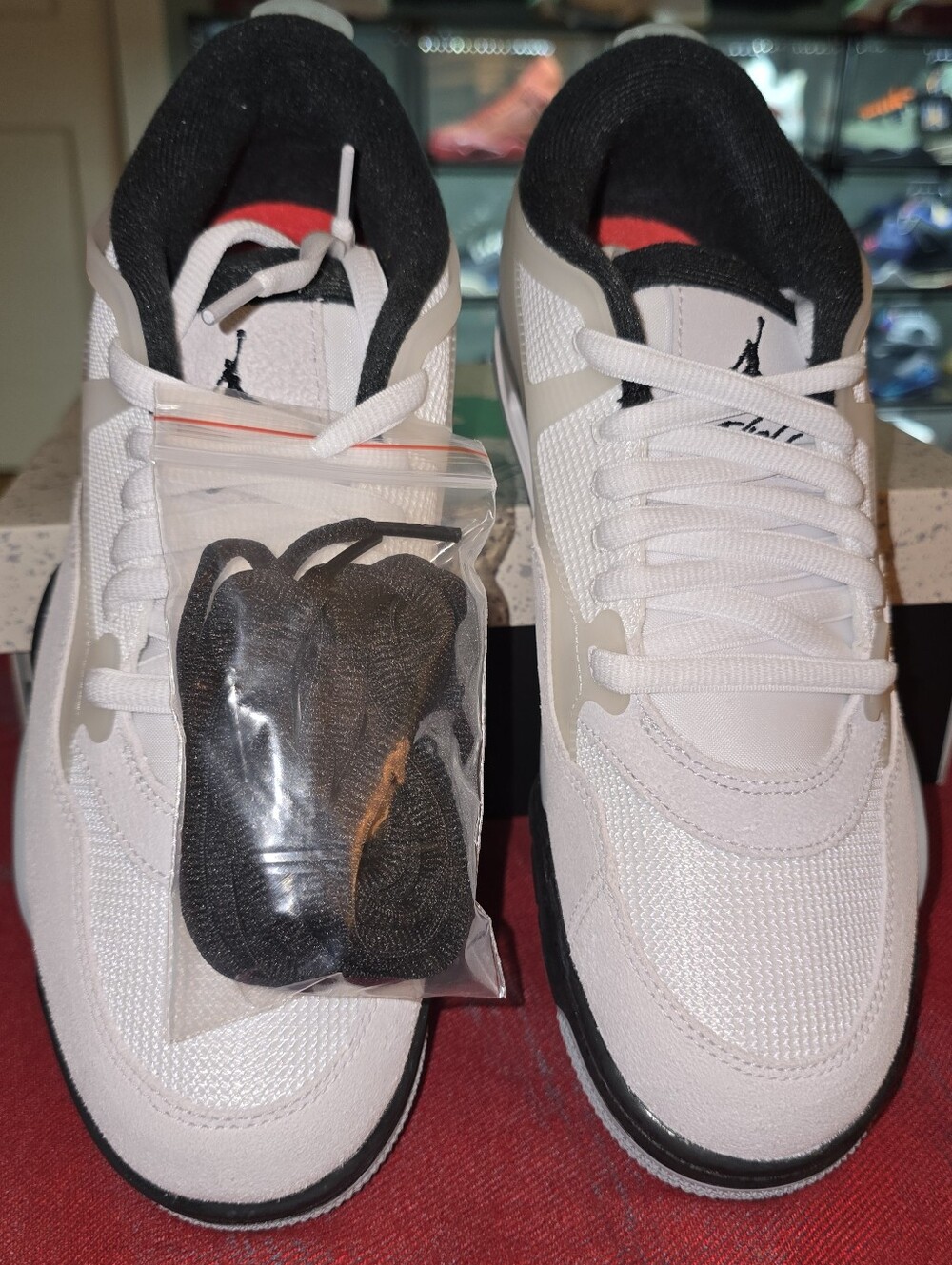 Air Jordan 4 RM White Light Smoke